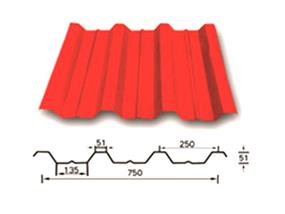 5125型彩鋼板-5125型彩鋼板廠家