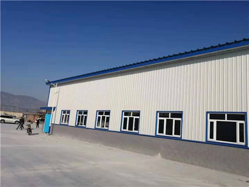 張家口高堡建材市場鋼結構工程